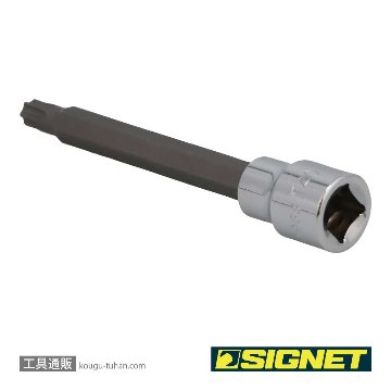 SIGNET 22968 3/8DR T40 ロングヘクスローブビットソケットの画像