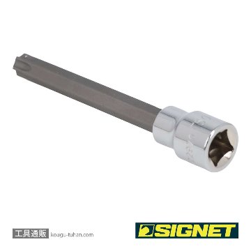 SIGNET 22970 3/8DR T50 ロングヘクスローブビットソケットの画像