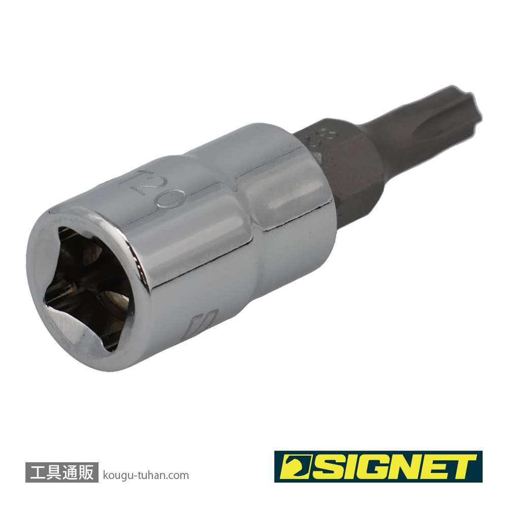 SIGNET 21863 1/4DR T-20 ヘクスローブビットソケットの画像