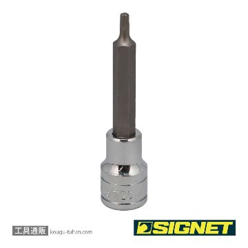 SIGNET 23963 1/2DR T25 ロングヘクスローブビットソケットの画像