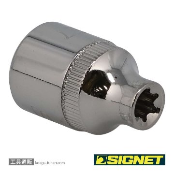 SIGNET 12153 3/8DR E7 ヘクスローブソケット (E型)の画像