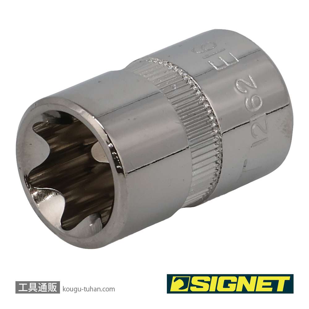 SIGNET 12162 3/8DR E16 ヘクスローブソケット (E型)の画像