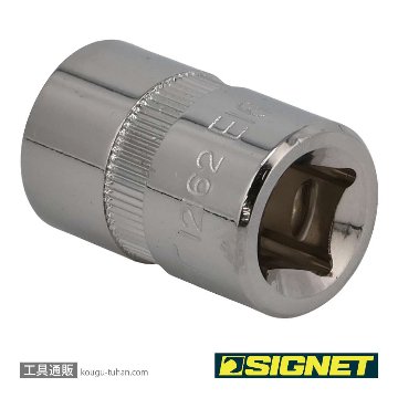SIGNET 12162 3/8DR E16 ヘクスローブソケット (E型)の画像