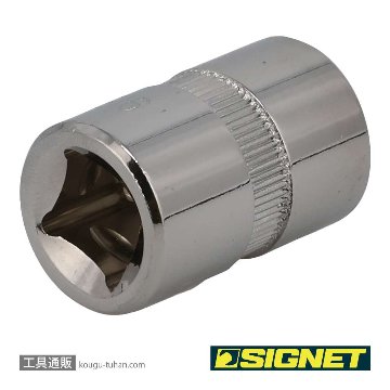 SIGNET 12162 3/8DR E16 ヘクスローブソケット (E型)の画像