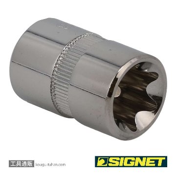 SIGNET 12162 3/8DR E16 ヘクスローブソケット (E型)の画像