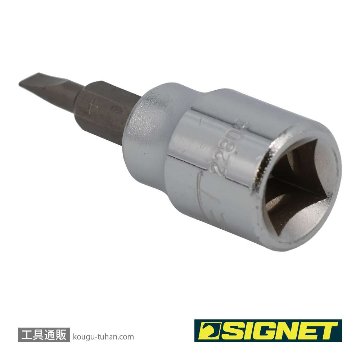 SIGNET 22832 (#22804) 3/8DR 4MM マイナス ビットソケットの画像
