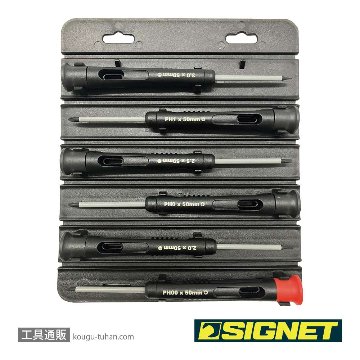 SIGNET 52273 ロールチョイス 6PC 精密ドライバーセットの画像