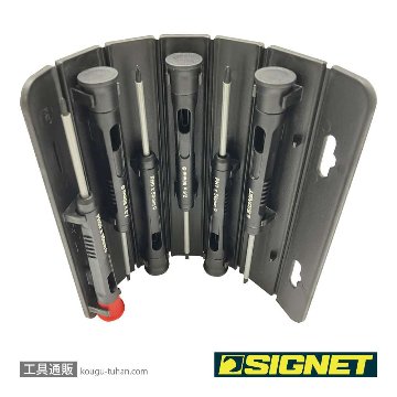 SIGNET 52273 ロールチョイス 6PC 精密ドライバーセットの画像