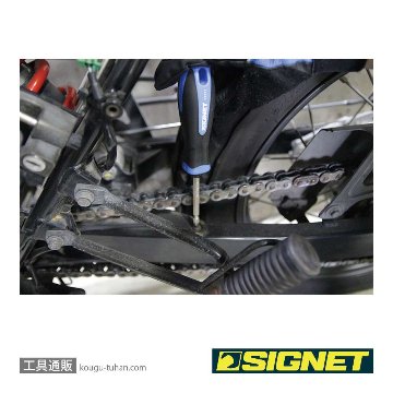 SIGNET 52384 ソフトグリップドライバーセット 差替式の画像