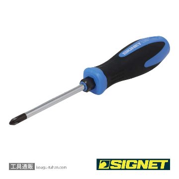 SIGNET 51492 (+)#2X100 ソフトグリップドライバーの画像