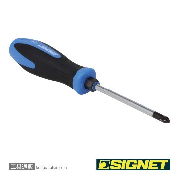 SIGNET 51492 (+)#2X100 ソフトグリップドライバーの画像