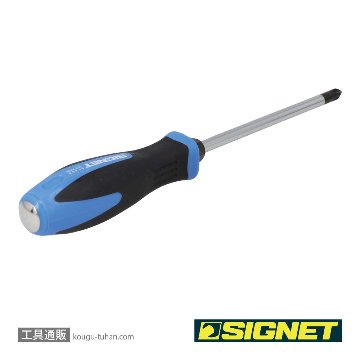 SIGNET 51493 (+)#3X150 ソフトグリップドライバーの画像