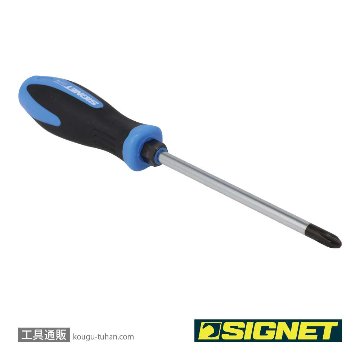 SIGNET 51493 (+)#3X150 ソフトグリップドライバーの画像