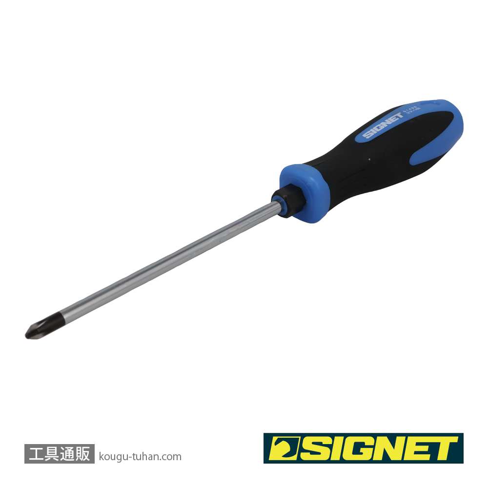 SIGNET 51496 (+)#2X150 ソフトグリップ貫通ドライバーの画像