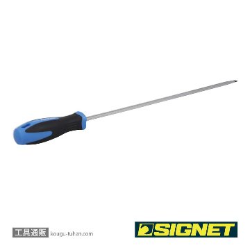 SIGNET 51487 (-)5.5X300 ソフトグリップロングドライバーの画像