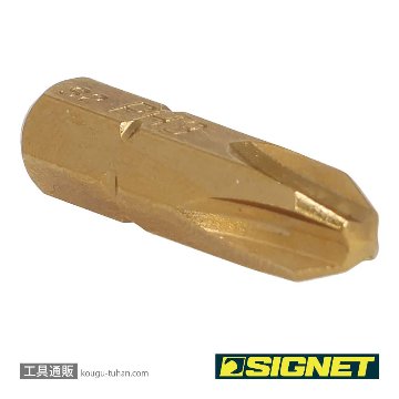 SIGNET 21413 1/4" チタンコーティングプラスビット #3の画像