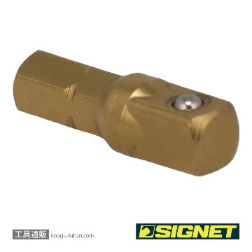 SIGNET 21404 1/4" ソケットアダプター 1/4DRの画像