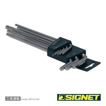 SIGNET 35218 9PC インチ ロングボール 六角レンチセットの画像