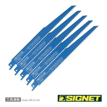 SIGNET 58087 セーバーソーブレード 225X6T(5枚)の画像