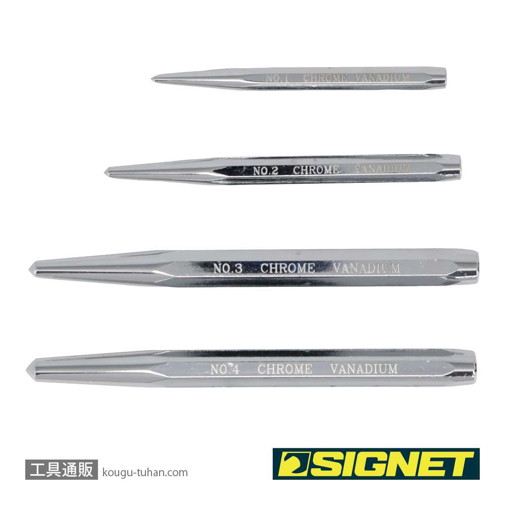 SIGNET 60570 4PC センターポンチセットの画像