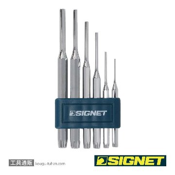 SIGNET 60501 6PC ピンポンチセットの画像