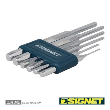SIGNET 60501 6PC ピンポンチセットの画像