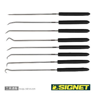 SIGNET 46999 フック&ピックセット クッショングリップ付キ(8pcs)の画像