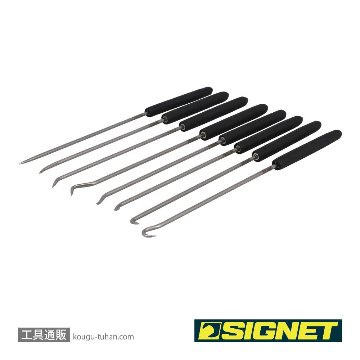 SIGNET 46999 フック&ピックセット クッショングリップ付キ(8pcs)の画像