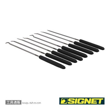 SIGNET 46999 フック&ピックセット クッショングリップ付キ(8pcs)の画像