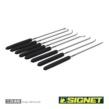 SIGNET 46999 フック&ピックセット クッショングリップ付キ(8pcs)の画像