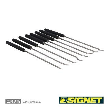 SIGNET 46999 フック&ピックセット クッショングリップ付キ(8pcs)の画像