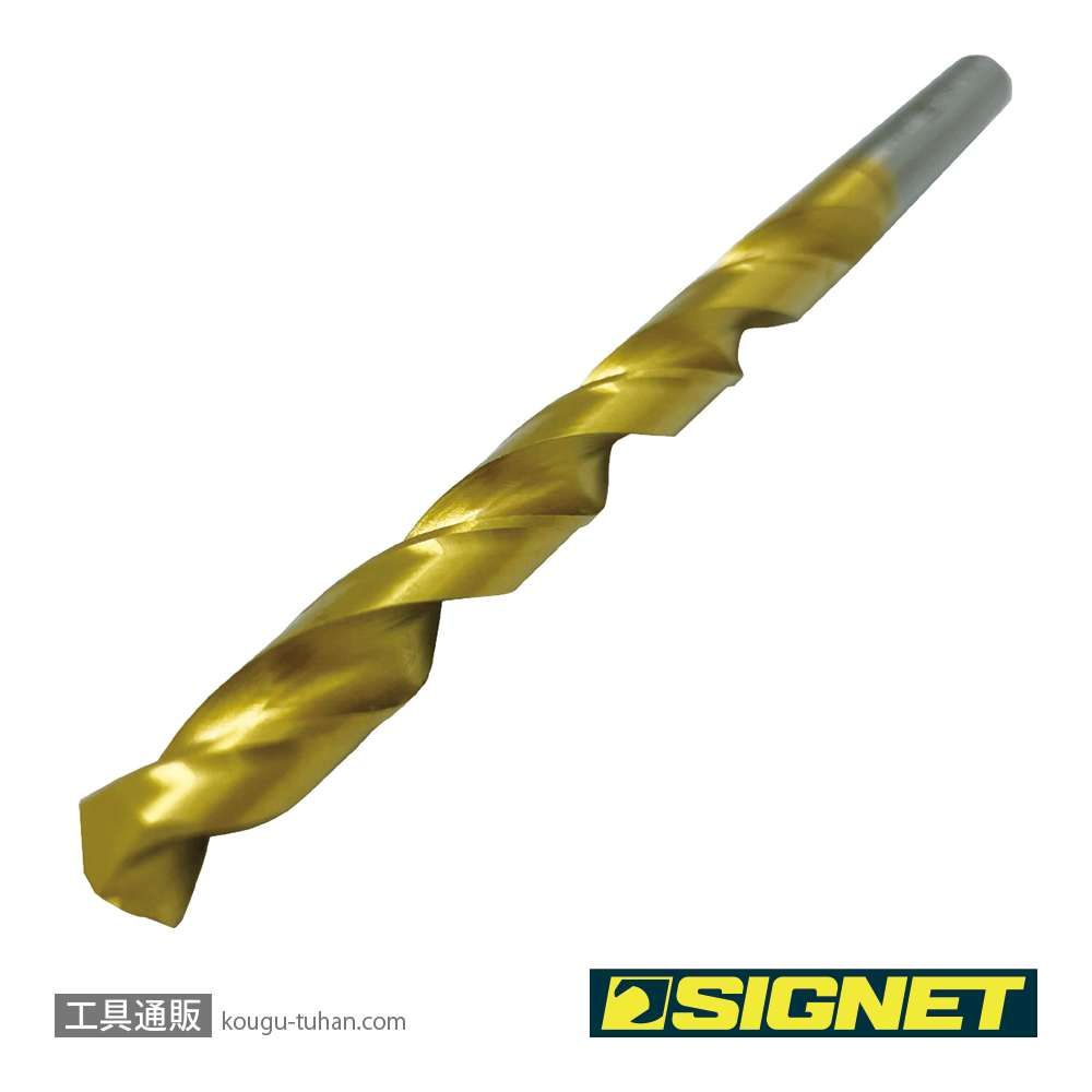 SIGNET 57360 TiNコート ストレートドリル 5.0mm 10本パックの画像
