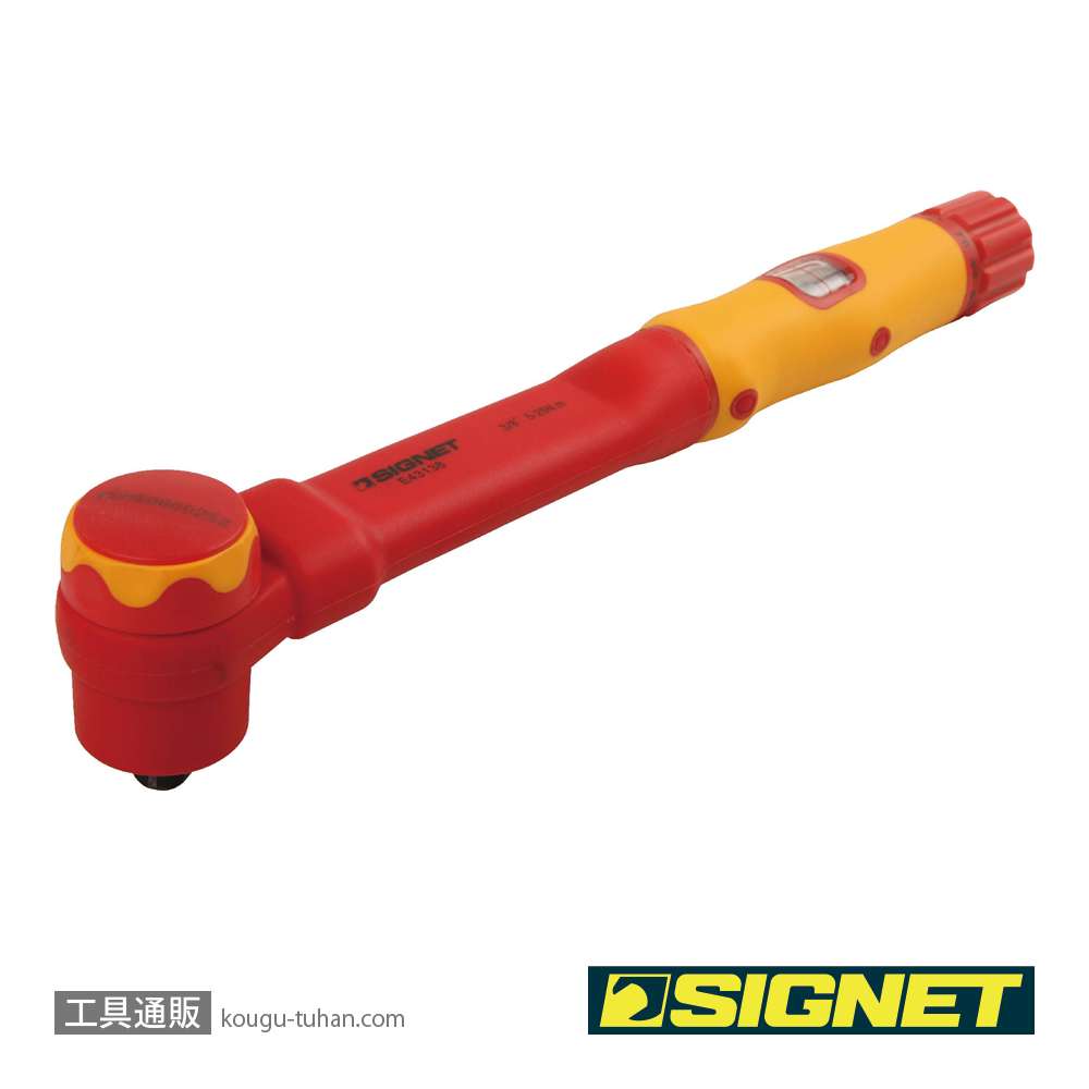 SIGNET E43138 3/8DR 5-25N.M 絶縁トルクレンチの画像
