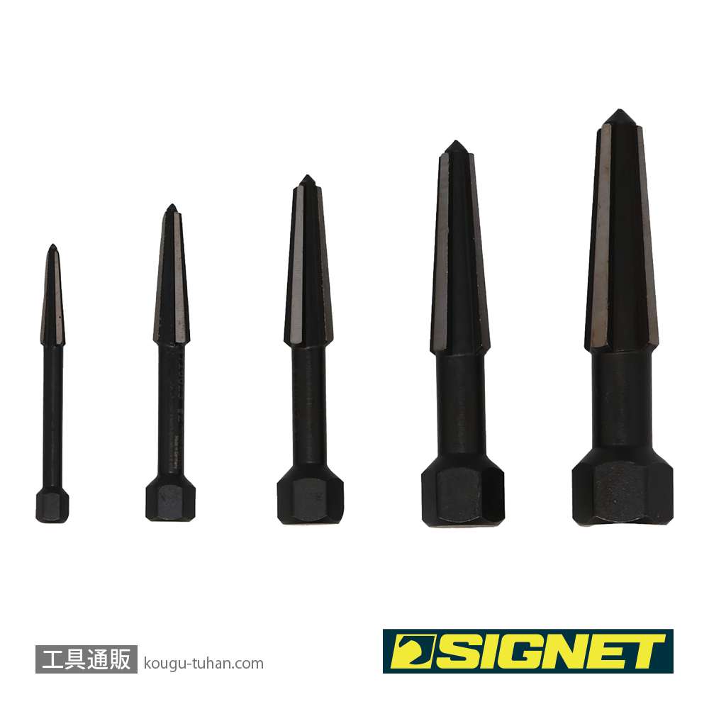 SIGNET 46772 ダブルエッジスクリューエキストラクター5本組セットの画像