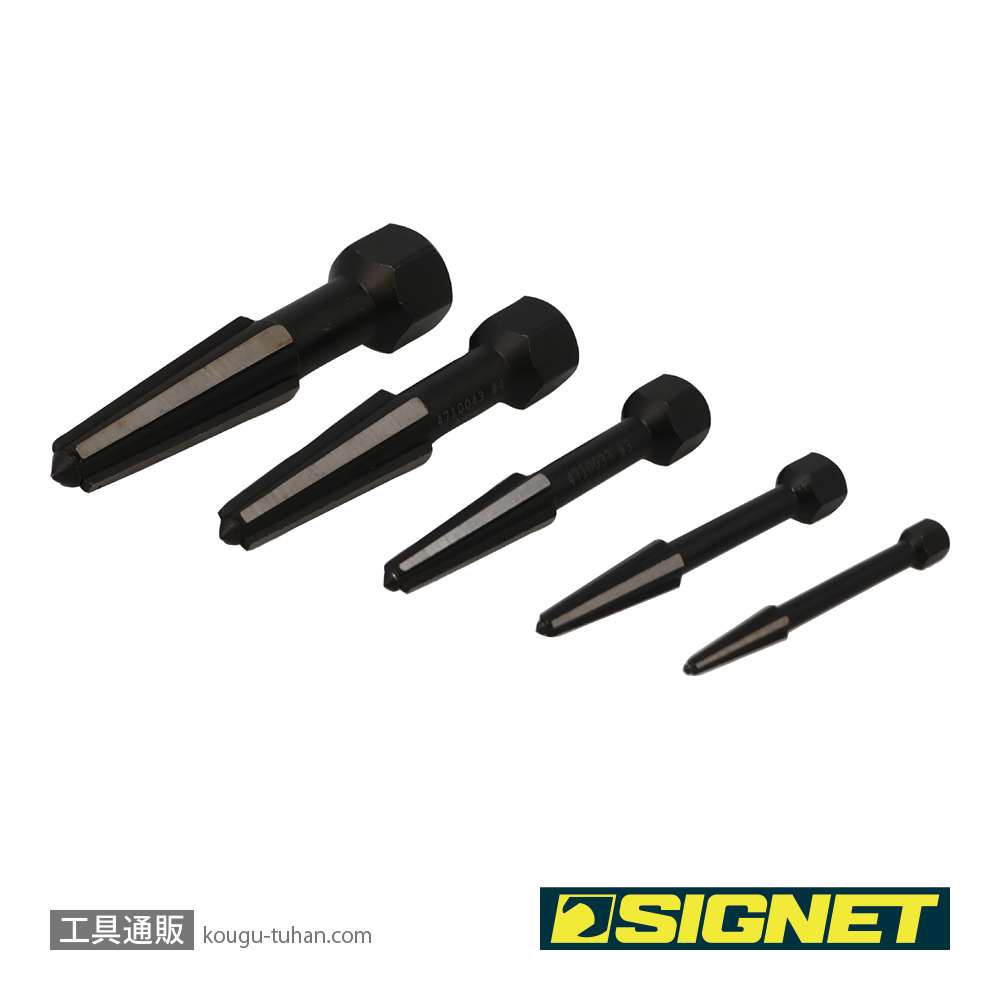 SIGNET 46772 ダブルエッジスクリューエキストラクター5本組セットの画像