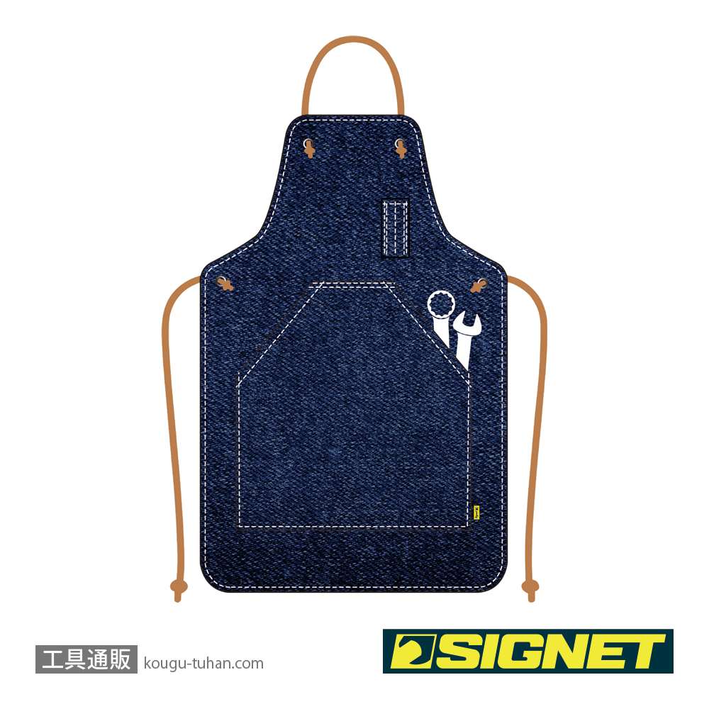 SIGNET 56070 デニムワークエプロンの画像