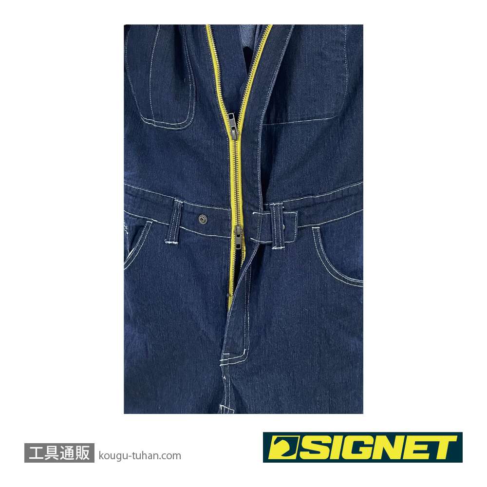SIGNET 49629 デニムツナギ長袖 LLの画像