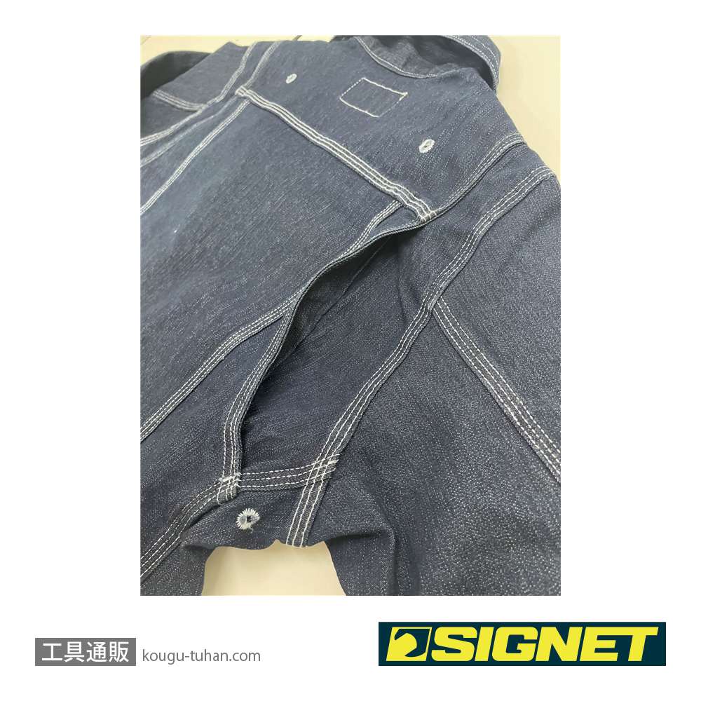 SIGNET 49629 デニムツナギ長袖 LLの画像