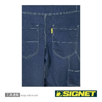 SIGNET 49629 デニムツナギ長袖 LLの画像