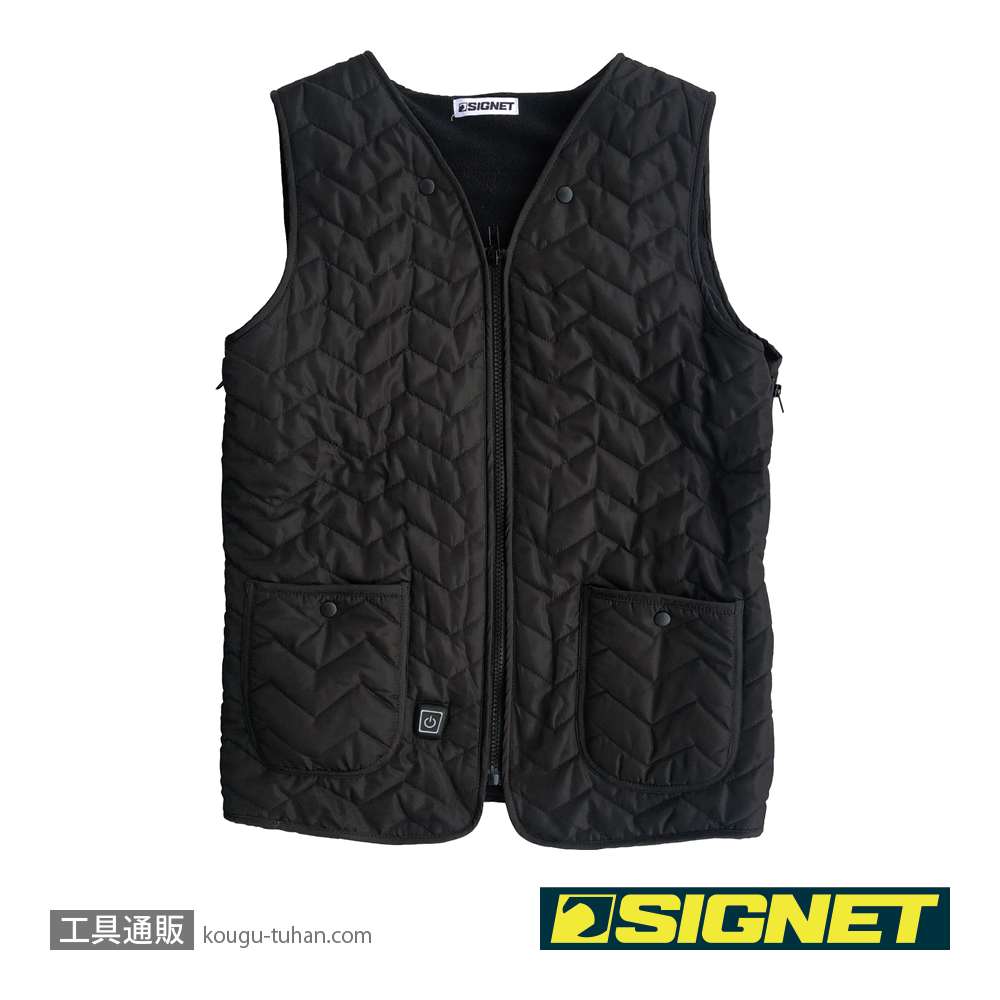SIGNET 56258 ヒートベスト ブラック2の画像