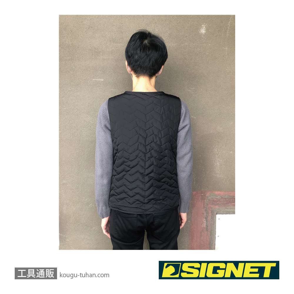 SIGNET 56258 ヒートベスト ブラック2の画像