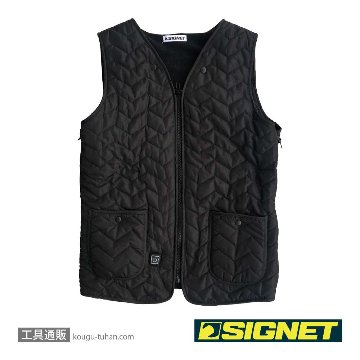 SIGNET 56258 ヒートベスト ブラック2の画像