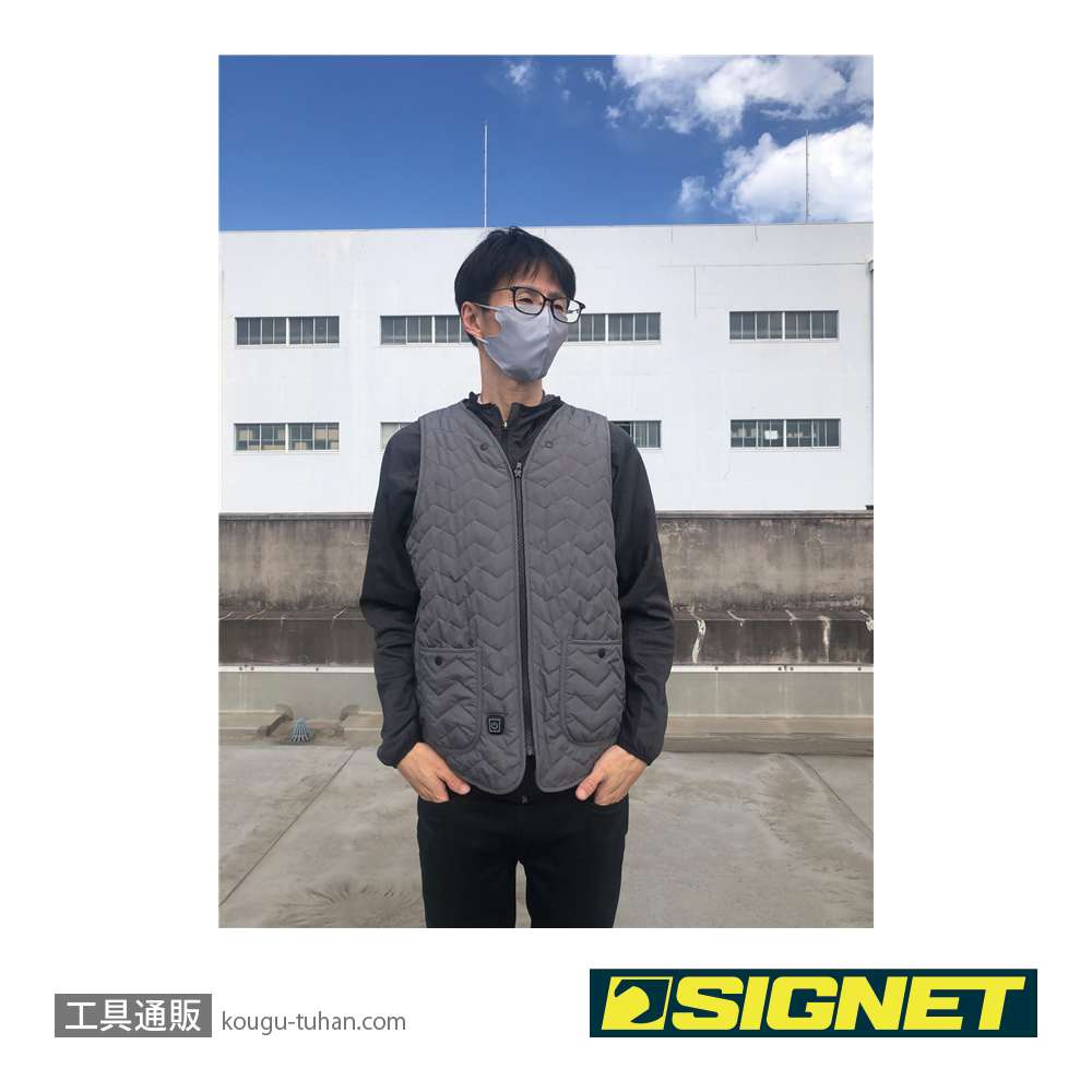 SIGNET 56259 ヒートベスト グレーの画像
