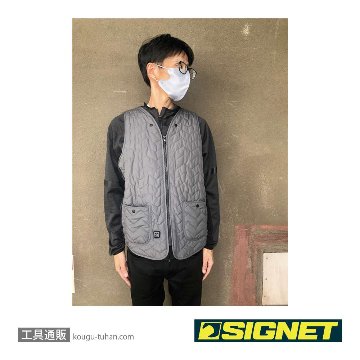 SIGNET 56259 ヒートベスト グレーの画像