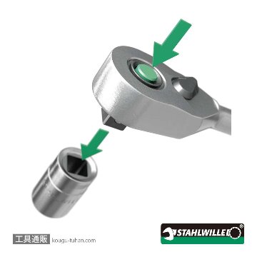 スタビレー 418QR (1/4SQ)80ギア ミニラチェットハンドルの画像