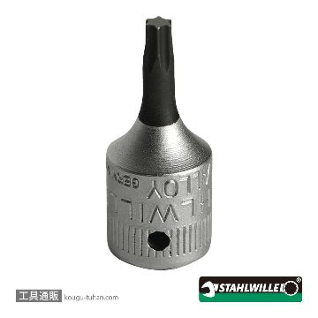 44KTX-T15 (1/4SQ)ヘクスローブビットソケット T15