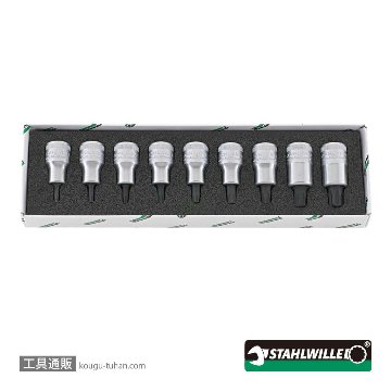 54TX/9 (1/2SQ)ヘクスローブソケットレンチ9点セット