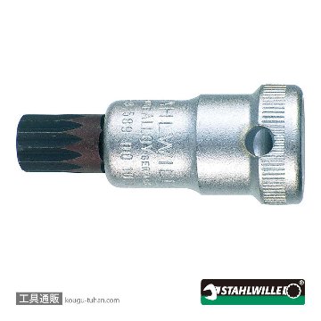 3004 (1/2SQ)トライスクエアビットソケット M12