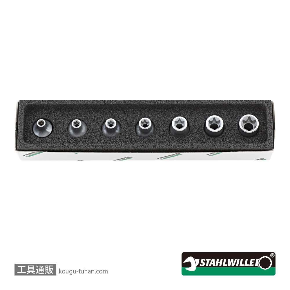 スタビレー 45TX/7 (3/8SQ)ヘクスローブソケットレンチ7点セットの画像