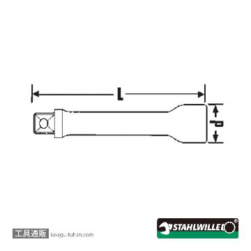スタビレー 427/18 (3/8SQ)エキステンションバー 455mmの画像